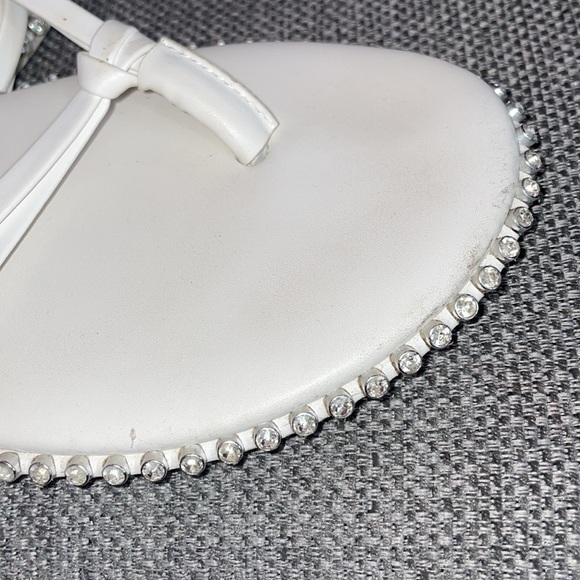 BEBE White Diamond Inspired Sandals ๐ - Picture 6 of 6